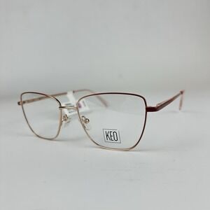 Keo Ksenia‎ Gold Eyeglasses Frames 53-17-140 mm NWT
